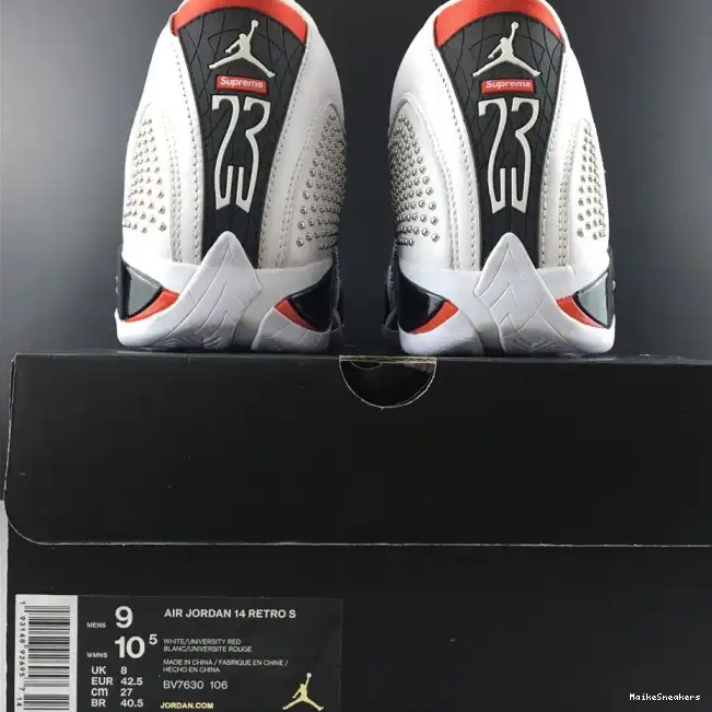 MaikeSneakers 14 Retro Jordan White Air BV7630-106 0529